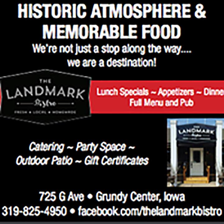 The Landmark Bistro Grundy Center, IA